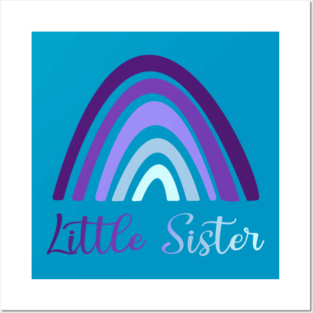 Little Sister (purples) Wall Art by NickiPostsStuff